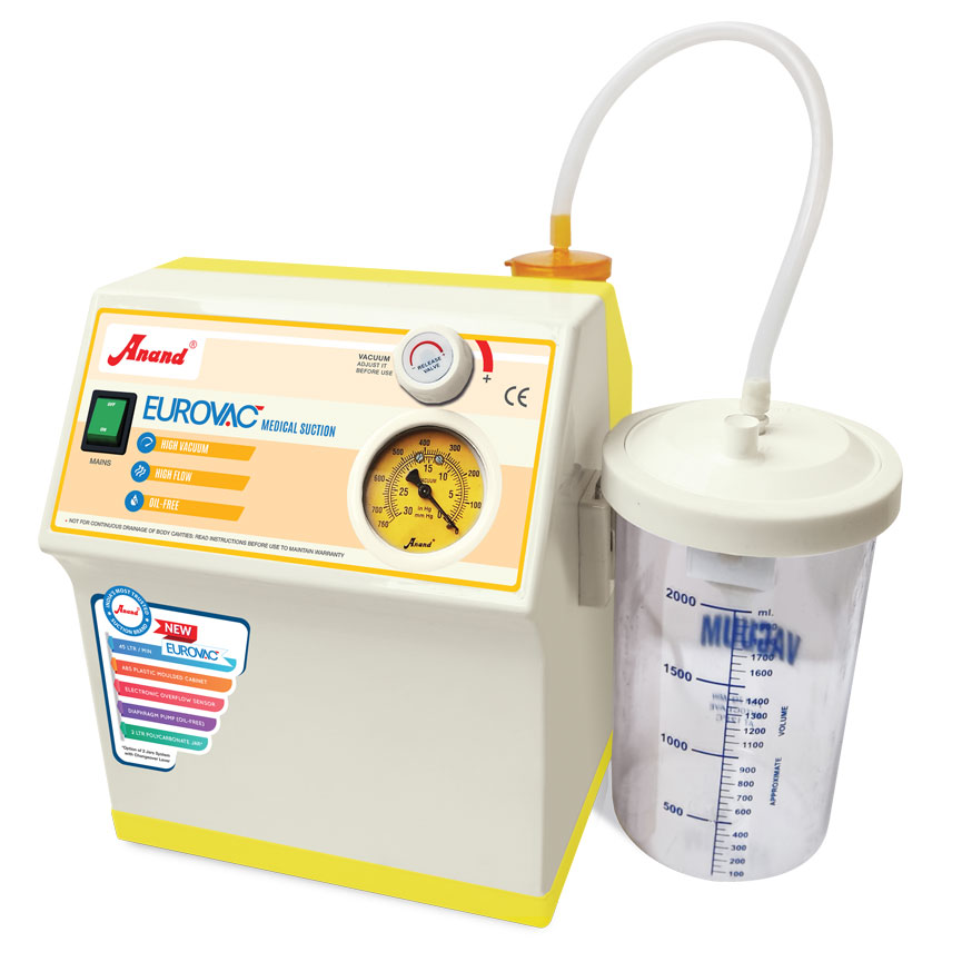 EcoVac-200 Medic Pump Suction Machine