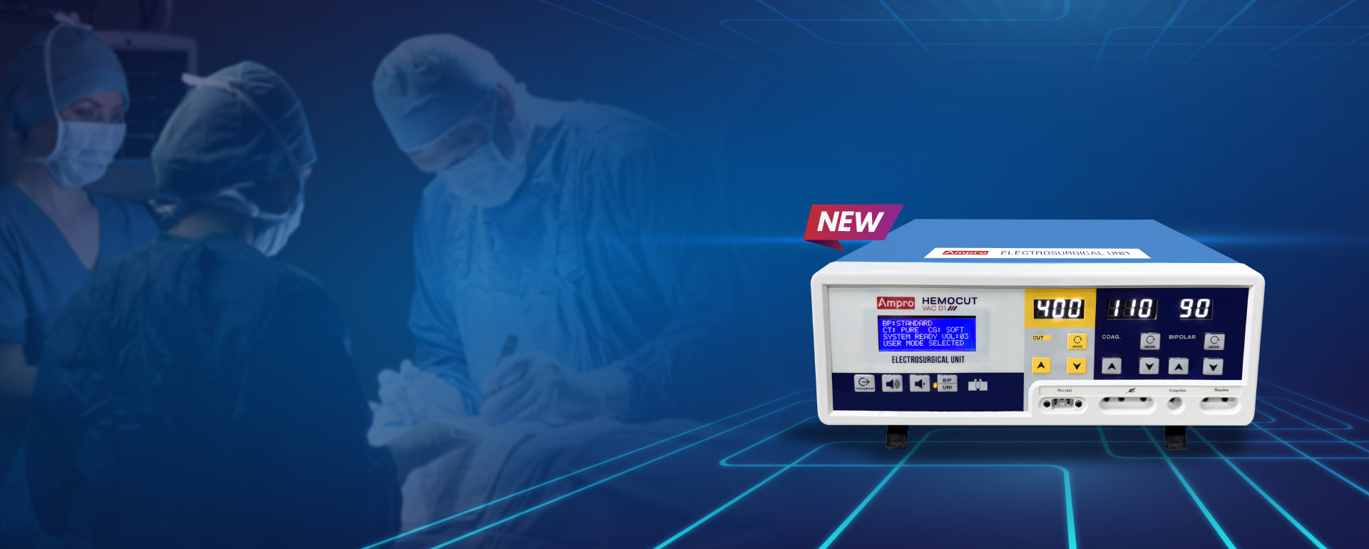 Hemocut VAC-D1 Electrosurgical Unit