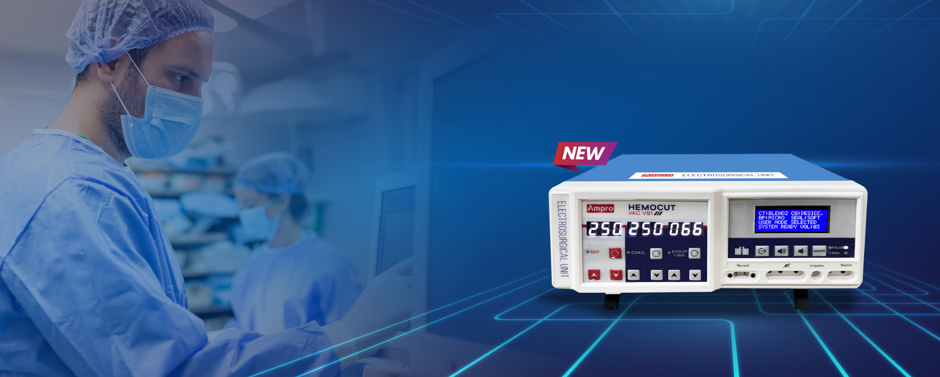 HEMOCUT VAC VS1 Vessel Sealing Electrosurgical Unit